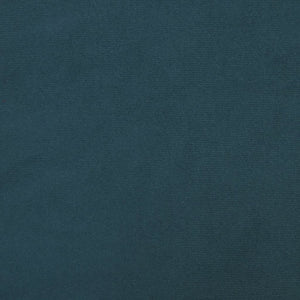 Tabourets de bar lot de 2 bleu velours