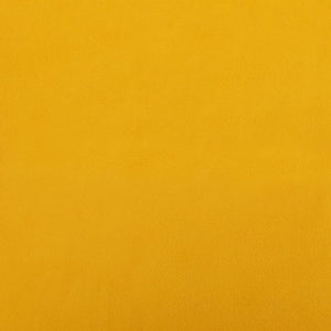 Tabourets de bar lot de 2 Jaune Velours