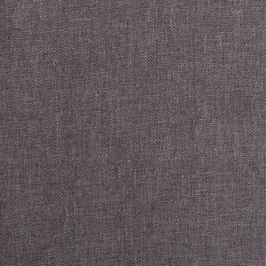 Tabourets de bar lot de 2 taupe tissu
