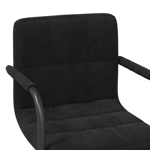 Tabouret de bar Noir Velours