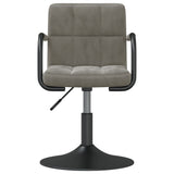 Tabouret de bar Gris clair Velours