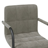 Tabouret de bar Gris clair Velours