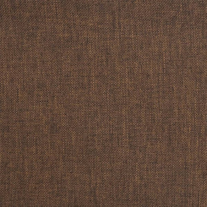 Tabourets de bar lot de 2 marron tissu