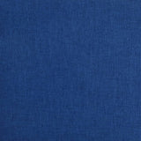 Tabourets de bar lot de 2 bleu tissu