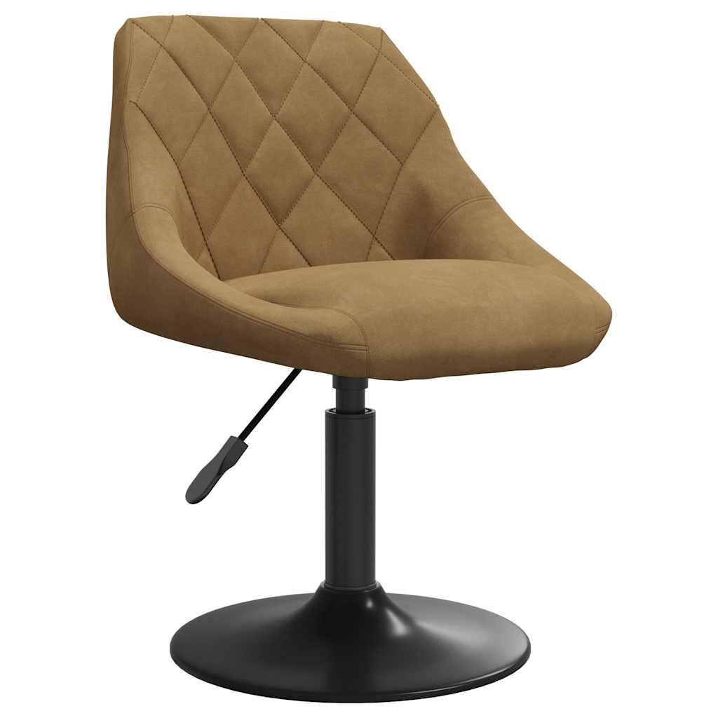 Tabouret de bar Marron Velours
