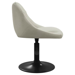Tabouret de bar Crème Velours