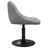 Tabouret de bar Gris clair Velours