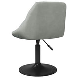 Tabouret de bar Gris clair Velours