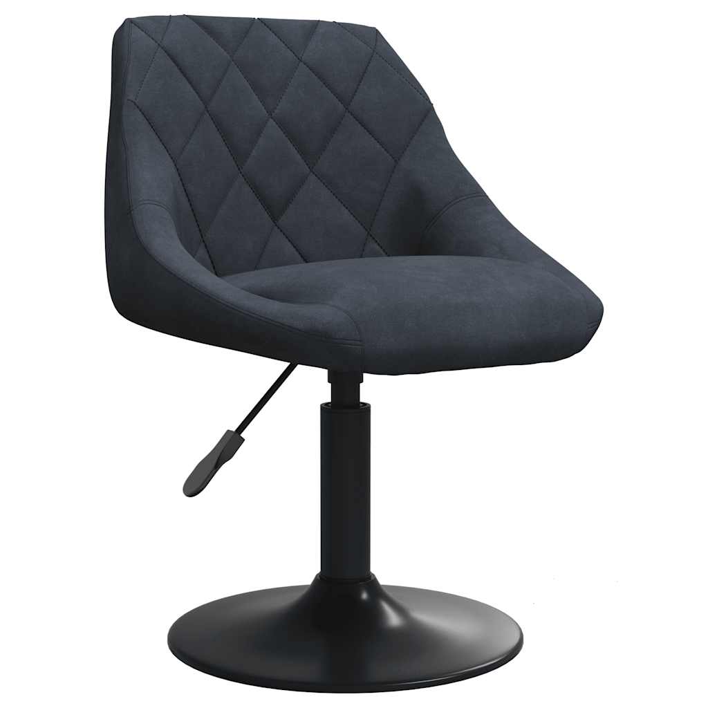 Tabouret de bar Gris foncé Velours
