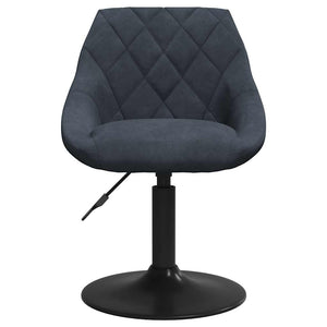 Tabouret de bar Gris foncé Velours