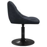 Tabouret de bar Gris foncé Velours