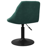 Tabouret de bar Vert foncé Velours