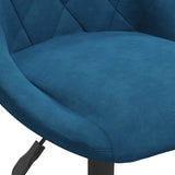 Tabouret de bar Bleu Velours