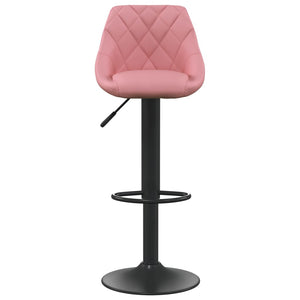 Tabouret de bar Rose Velours