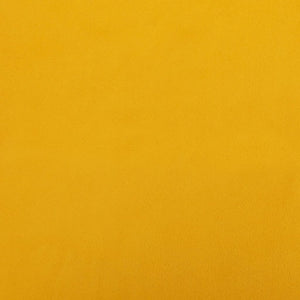 Tabourets de bar lot de 2 jaune moutarde velours