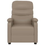 Fauteuil inclinable électrique Cappuccino Similicuir