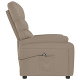 Fauteuil inclinable électrique Cappuccino Similicuir