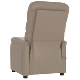 Fauteuil inclinable électrique Cappuccino Similicuir