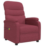 Fauteuil électrique de massage Bordeaux Tissu
