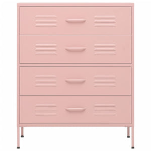 Commode Rose 80x35x101,5 cm Acier