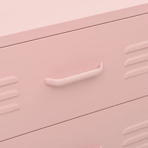 Commode Rose 80x35x101,5 cm Acier