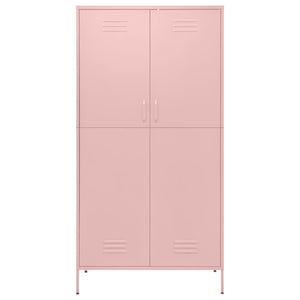 Garde-robe Rose 90x50x180 cm Acier