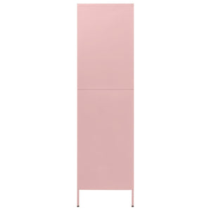 Garde-robe Rose 90x50x180 cm Acier