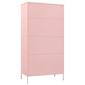 Garde-robe Rose 90x50x180 cm Acier