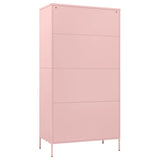 Garde-robe Rose 90x50x180 cm Acier