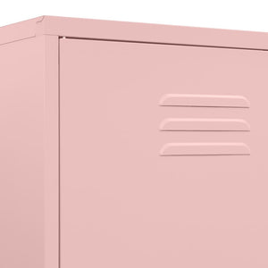Garde-robe Rose 90x50x180 cm Acier