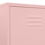 Garde-robe Rose 90x50x180 cm Acier