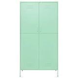 Garde-robe Vert menthe 90x50x180 cm Acier