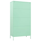 Garde-robe Vert menthe 90x50x180 cm Acier