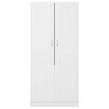 Garde-robe Blanc 82,5x51,5x180 cm Aggloméré