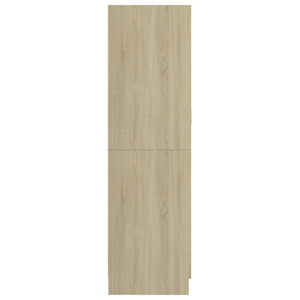 Garde-robe Chêne sonoma 82,5x51,5x180 cm Aggloméré