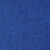 Chaise de sol pivotante Bleu Tissu