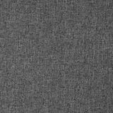 Chaise pliable de sol Gris foncé Tissu