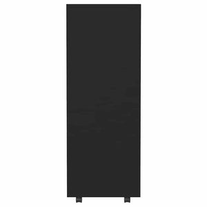 Garde-robe Noir 80x40x110 cm Bois d’ingénierie