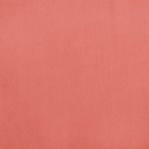 Canapé-lit à 2 places avec deux oreillers Rose Velours
