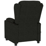 Fauteuil de massage Noir Tissu