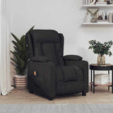 Fauteuil de massage Noir Tissu