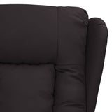 Fauteuil inclinable Noir Similicuir