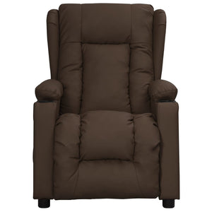Fauteuil inclinable Marron Similicuir