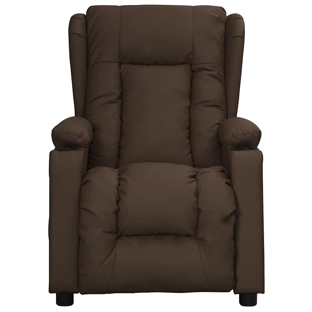 Fauteuil de massage Marron Similicuir