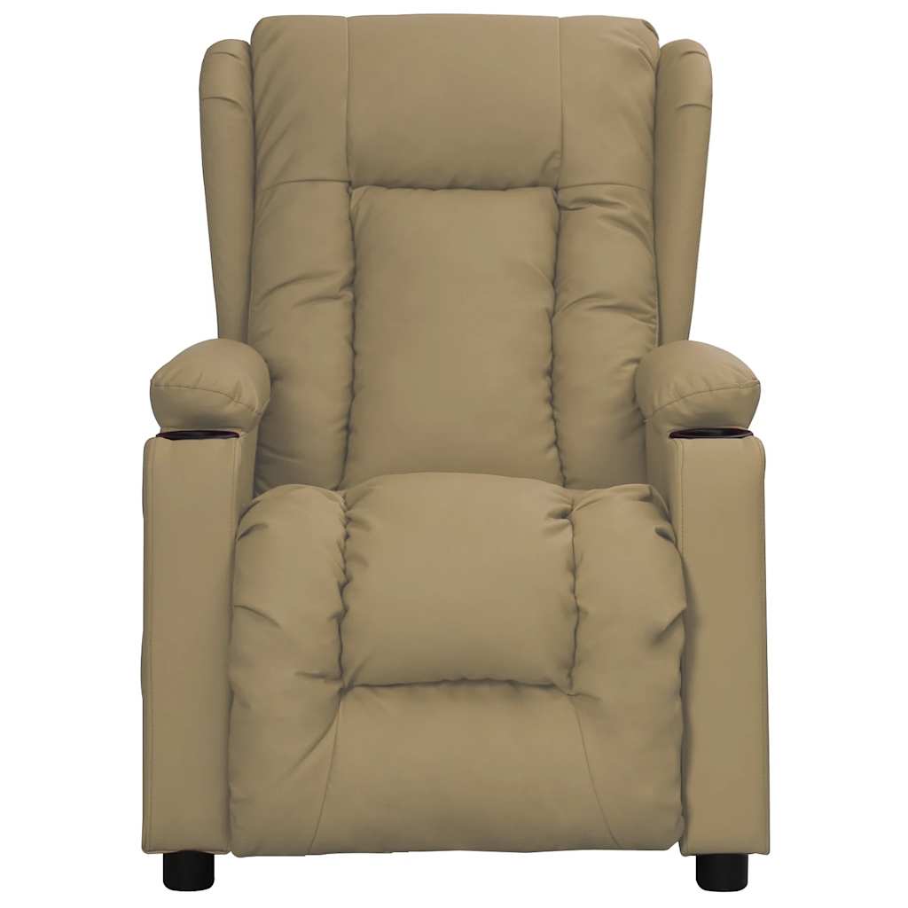 Fauteuil de massage Cappuccino Similicuir