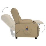 Fauteuil de massage Cappuccino Similicuir
