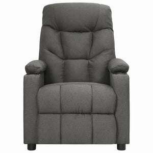 Fauteuil inclinable Gris foncé Tissu