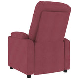 Fauteuil de massage Rouge bordeaux Tissu