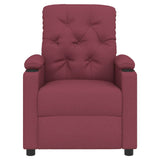 Fauteuil inclinable Rouge bordeaux Tissu