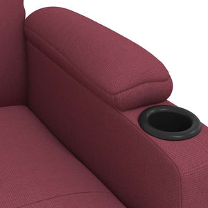 Fauteuil inclinable Rouge bordeaux Tissu